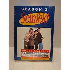 Seinfeld DVD Season 3 New in Packaging